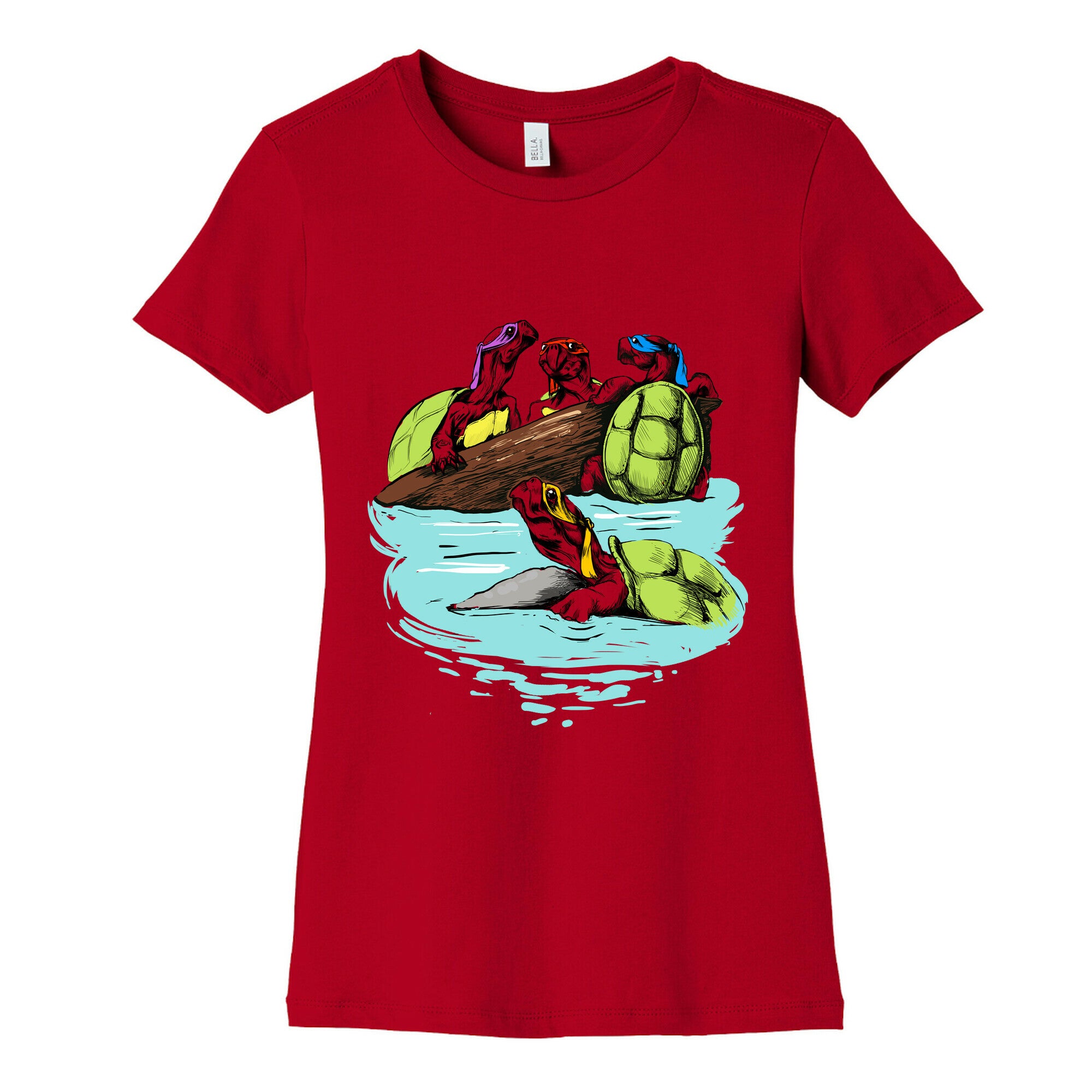 Turtle Power Women's Cotton Tee